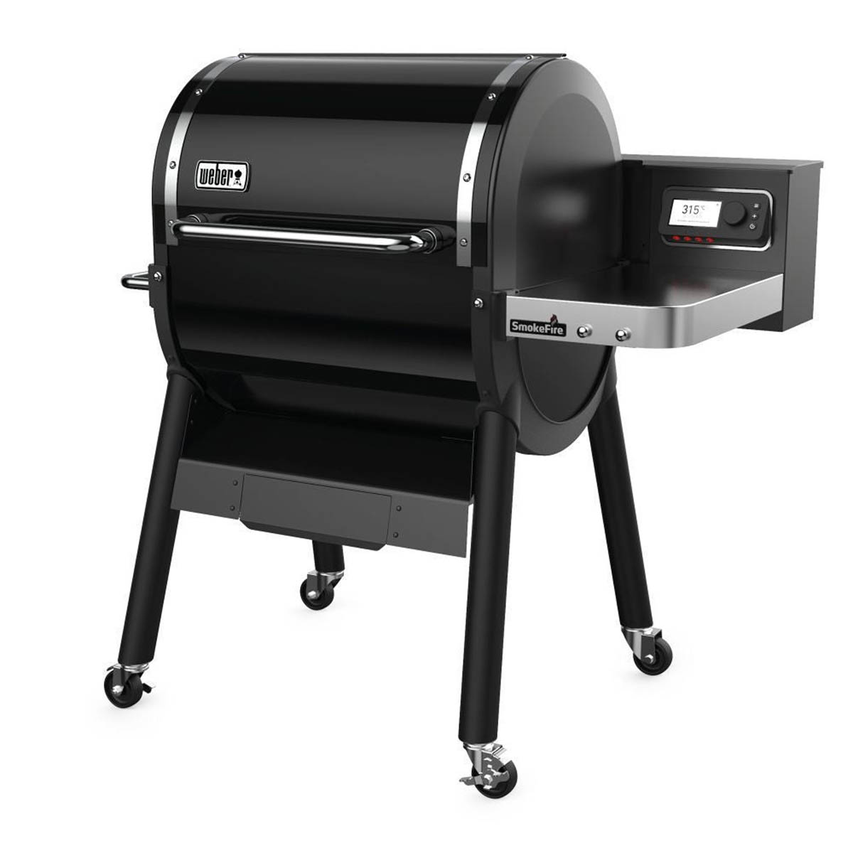 Weber Barbecue BBQ SmokeFire EX4 Wood Pellet Grill Wheeled With Night Light - Image 2