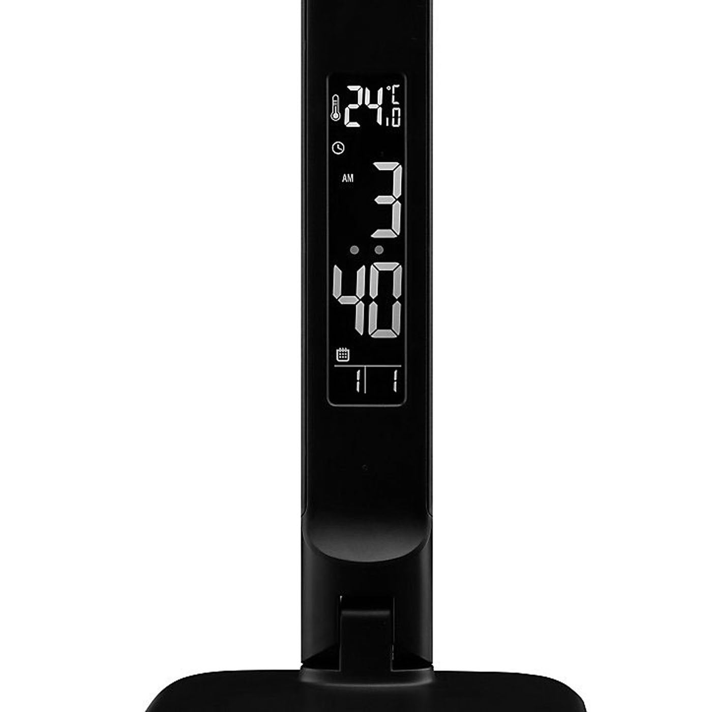 Table Lamp Desk Integrated LED Black Matt Dimmable Adjustable Height Modern - Image 5
