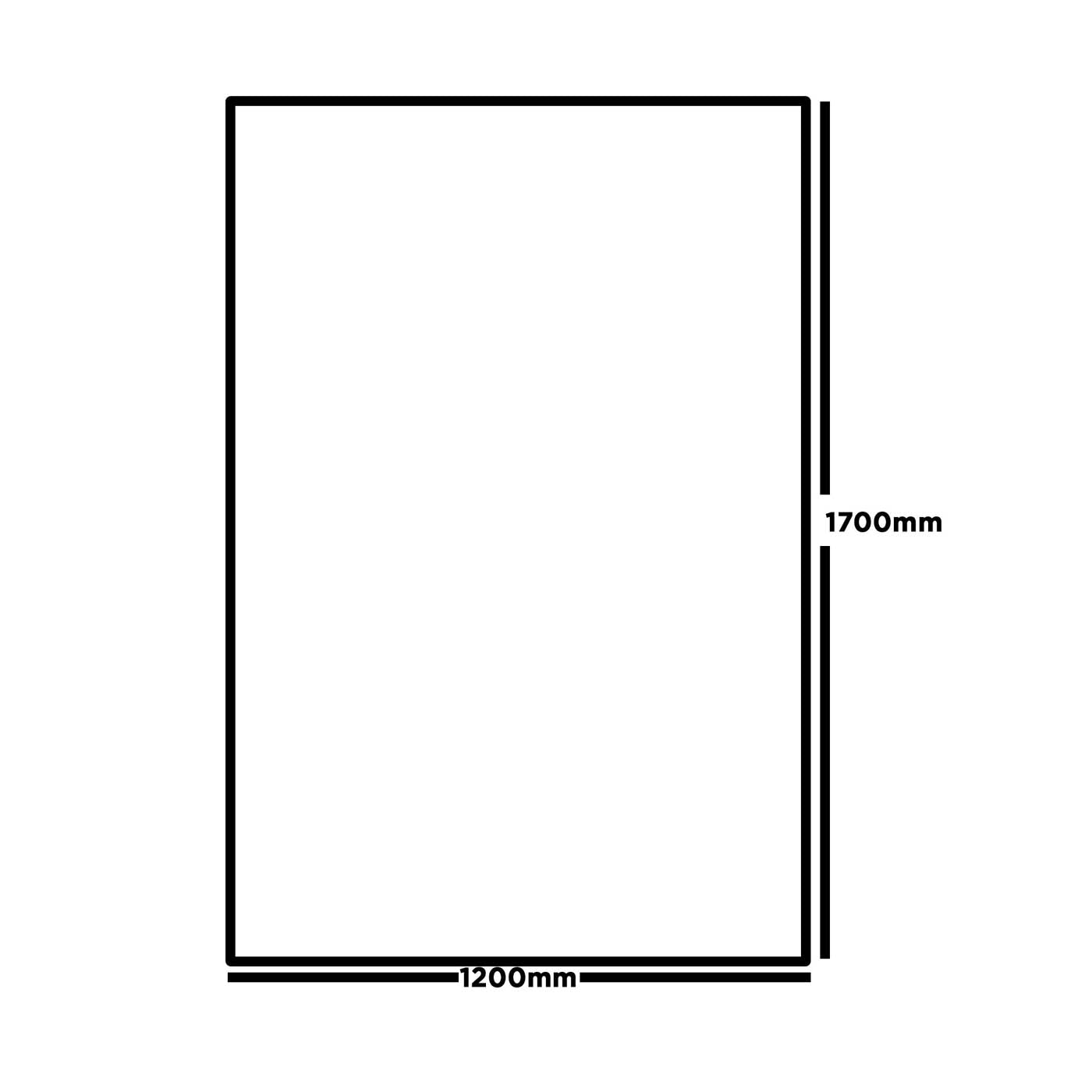Floor Rug Grey Check Medium Indoor Wool Flat Weave Modern (L)170 x (W)120cm - Image 4