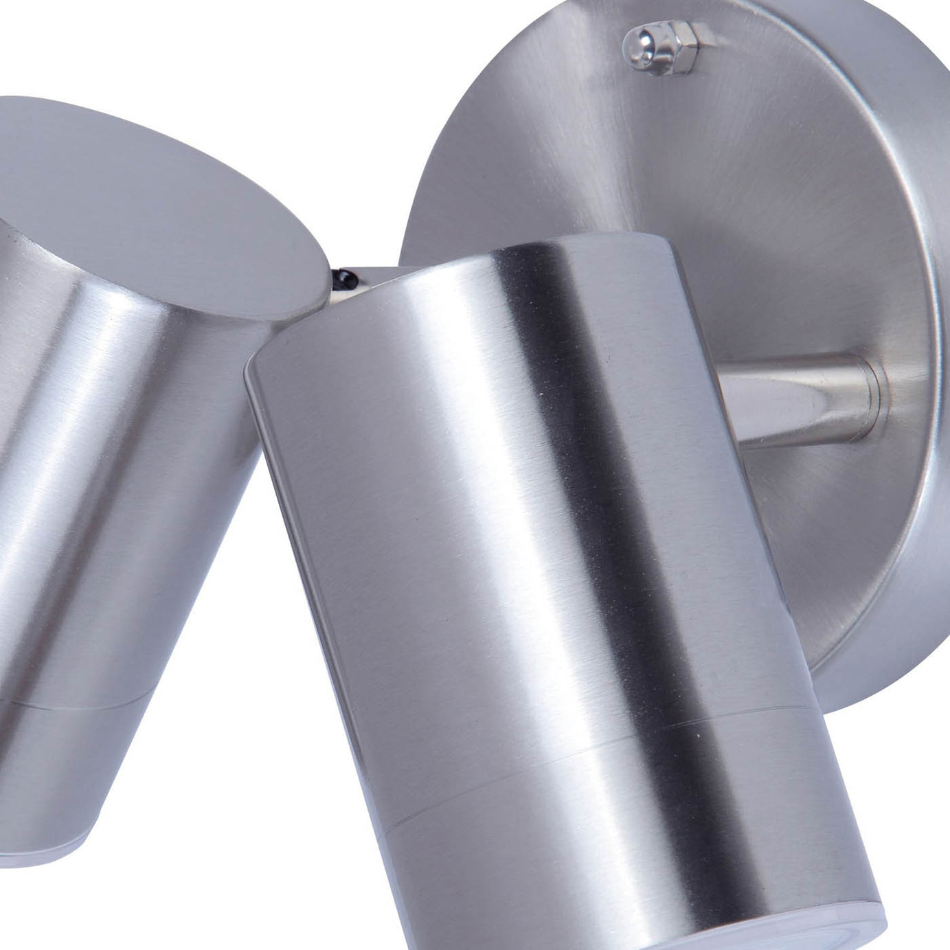 Outdoor Double Wall Light LED Adjustable Stainless Steel Contemporary (Dia)6cm - Image 3