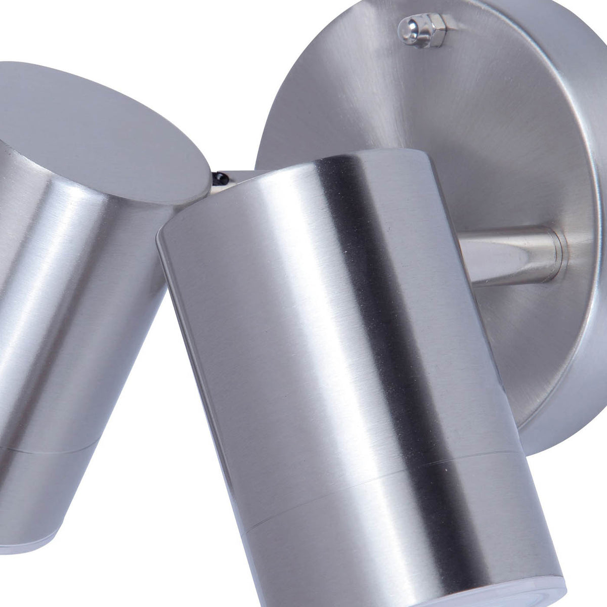 Outdoor Double Wall Light LED Adjustable Stainless Steel Contemporary (Dia)6cm - Image 3