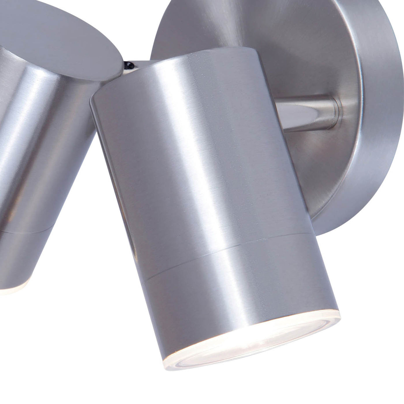 Outdoor Double Wall Light LED Adjustable Stainless Steel Contemporary (Dia)6cm - Image 4
