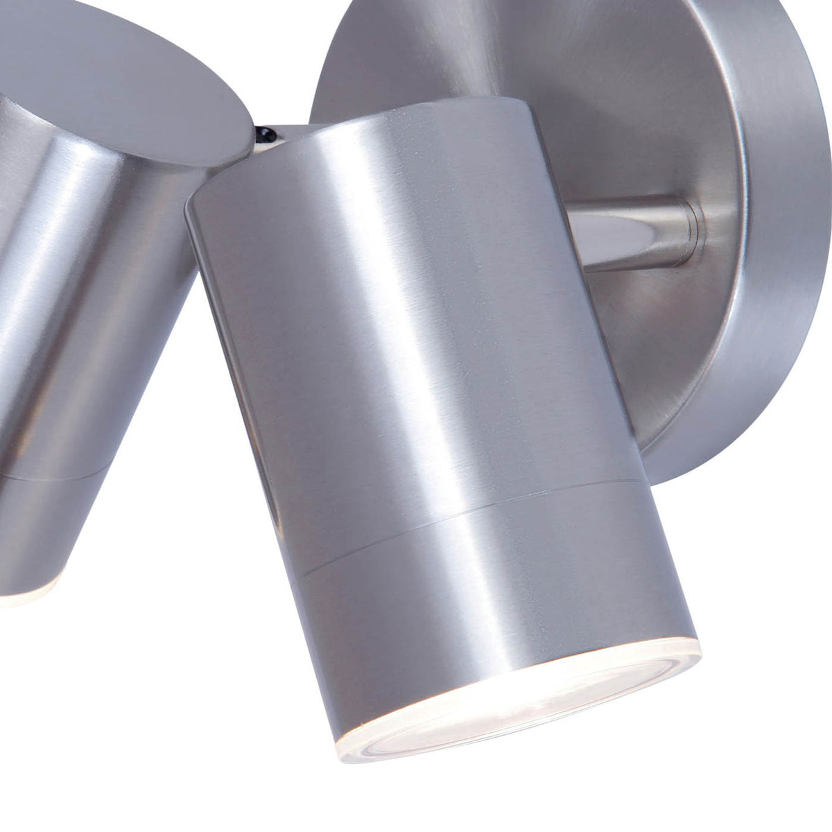 Outdoor Double Wall Light LED Adjustable Stainless Steel Contemporary (Dia)6cm - Image 4