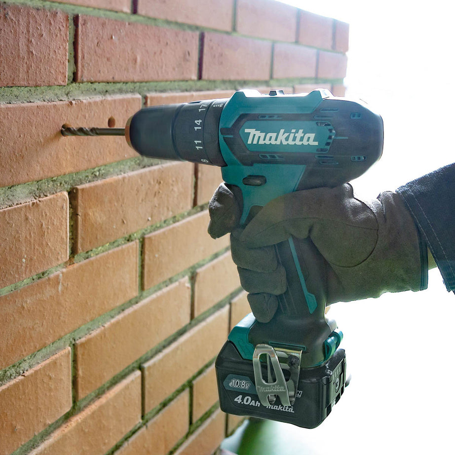 Makita Combi Drill Cordless 12V Li-Ion HP333DZ Compact Lightweight Body Only - Image 2