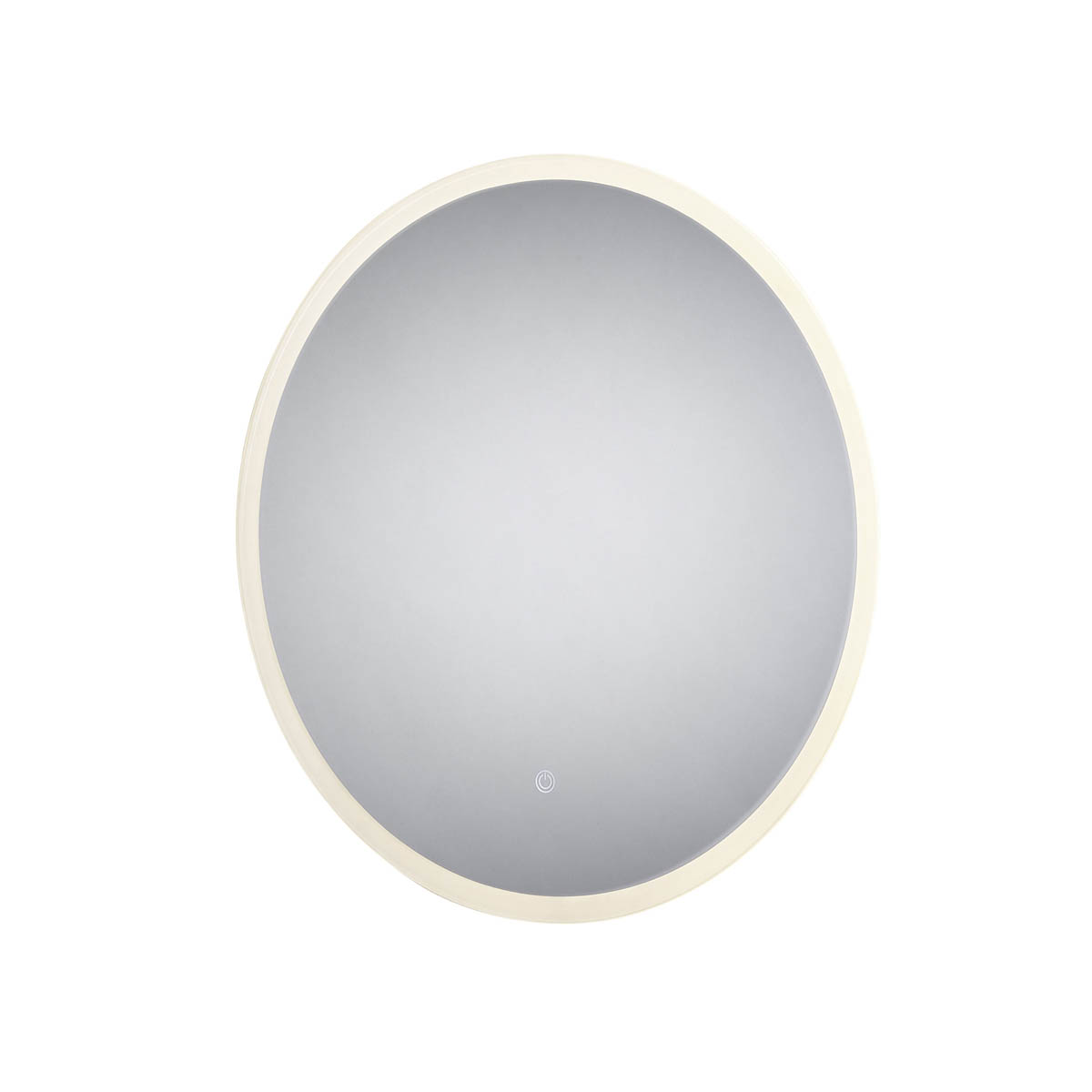 Sensio Bathroom LED Mirror Illuminated Round Wall-Mounted CCT Touch (W)60cm - Image 2