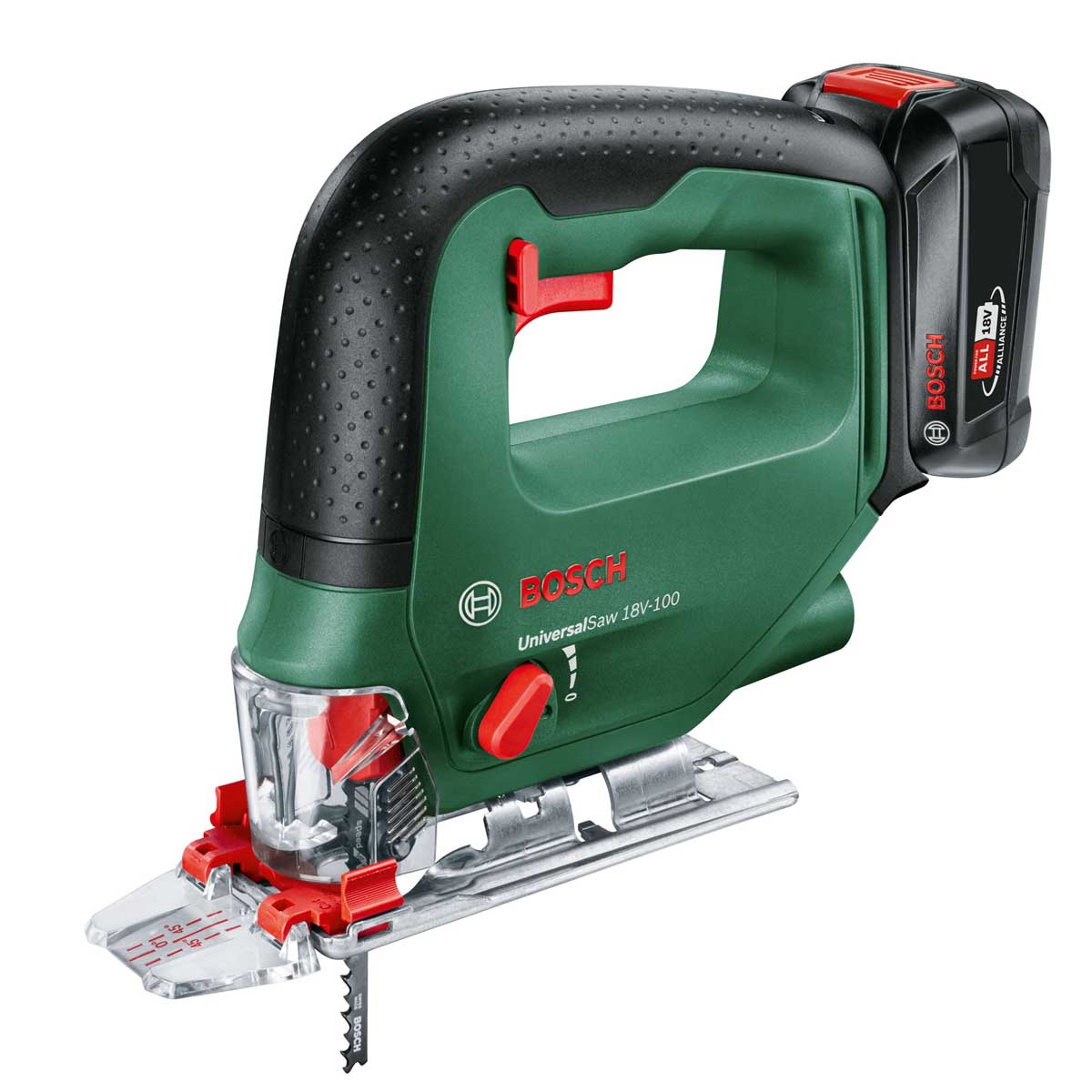 Bosch Jigsaw Cordless UniversalSaw 18V-100 Powerful Compact Li-ion 1 x 2.5Ah - Image 1