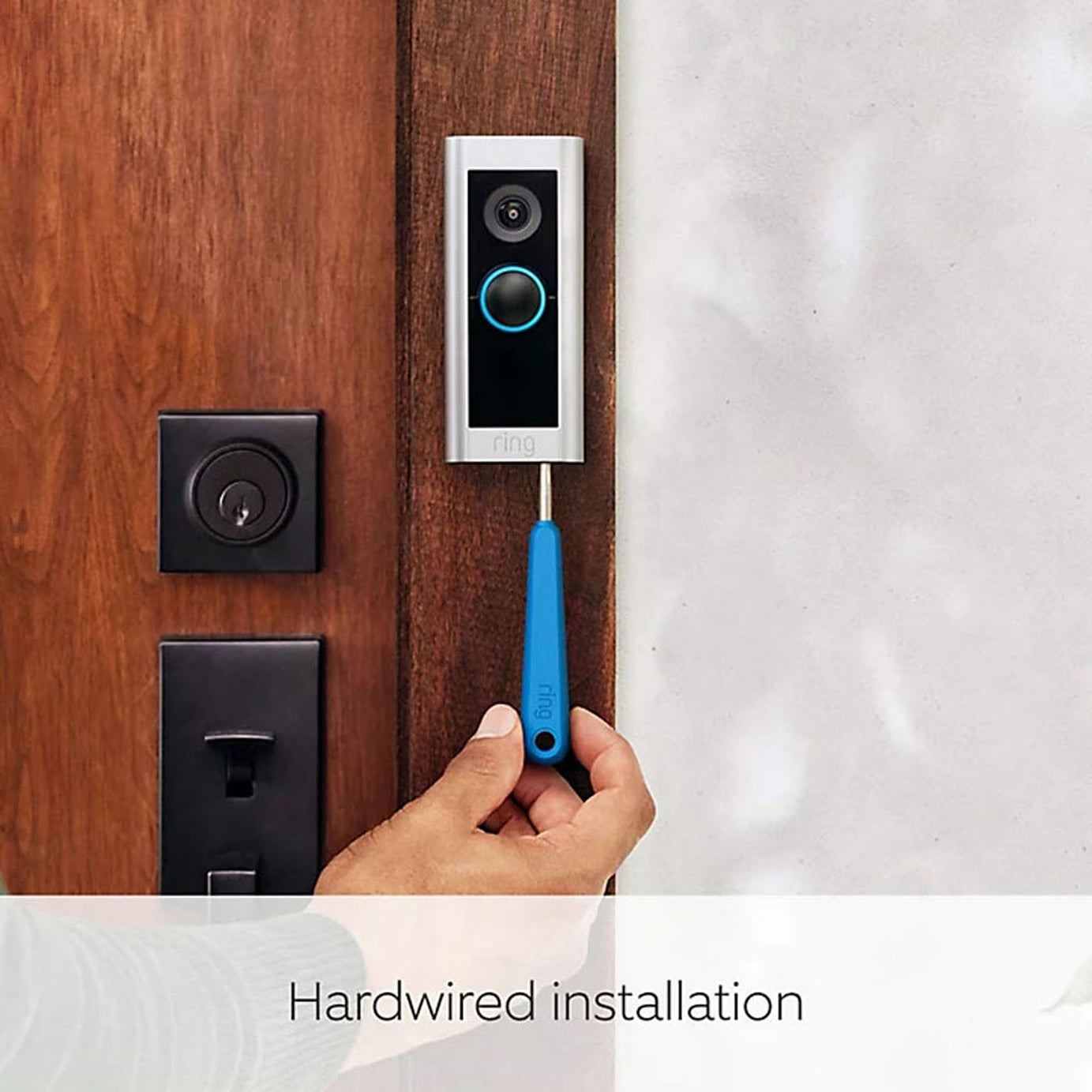 Ring Video Doorbell Pro 2 Hardwired Smart Wi-Fi 3D Motion Detection Night Vision - Image 1