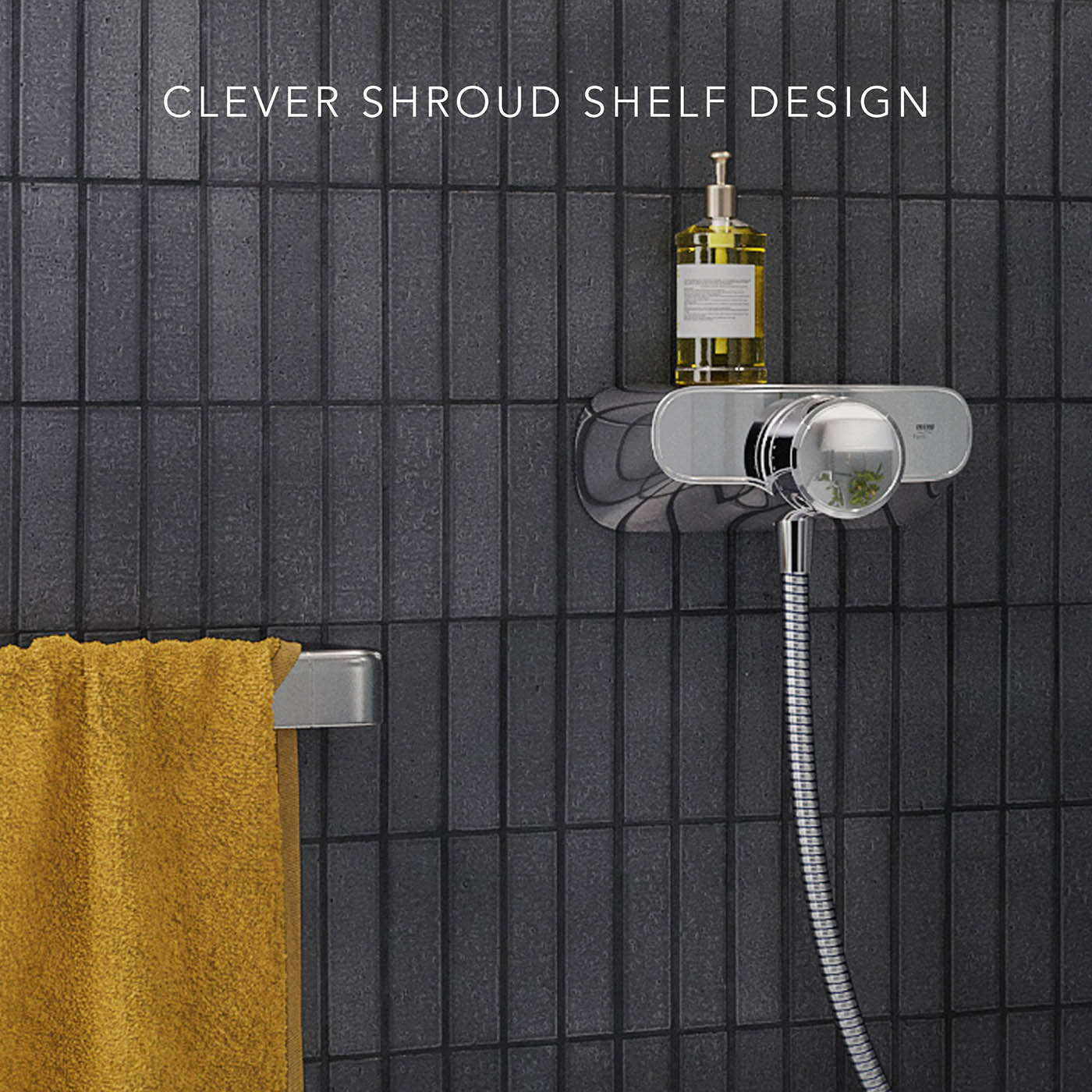Mira Thermostatic Mixer Shower Chrome 4 Spray Pattern Square Head Modern - Image 10