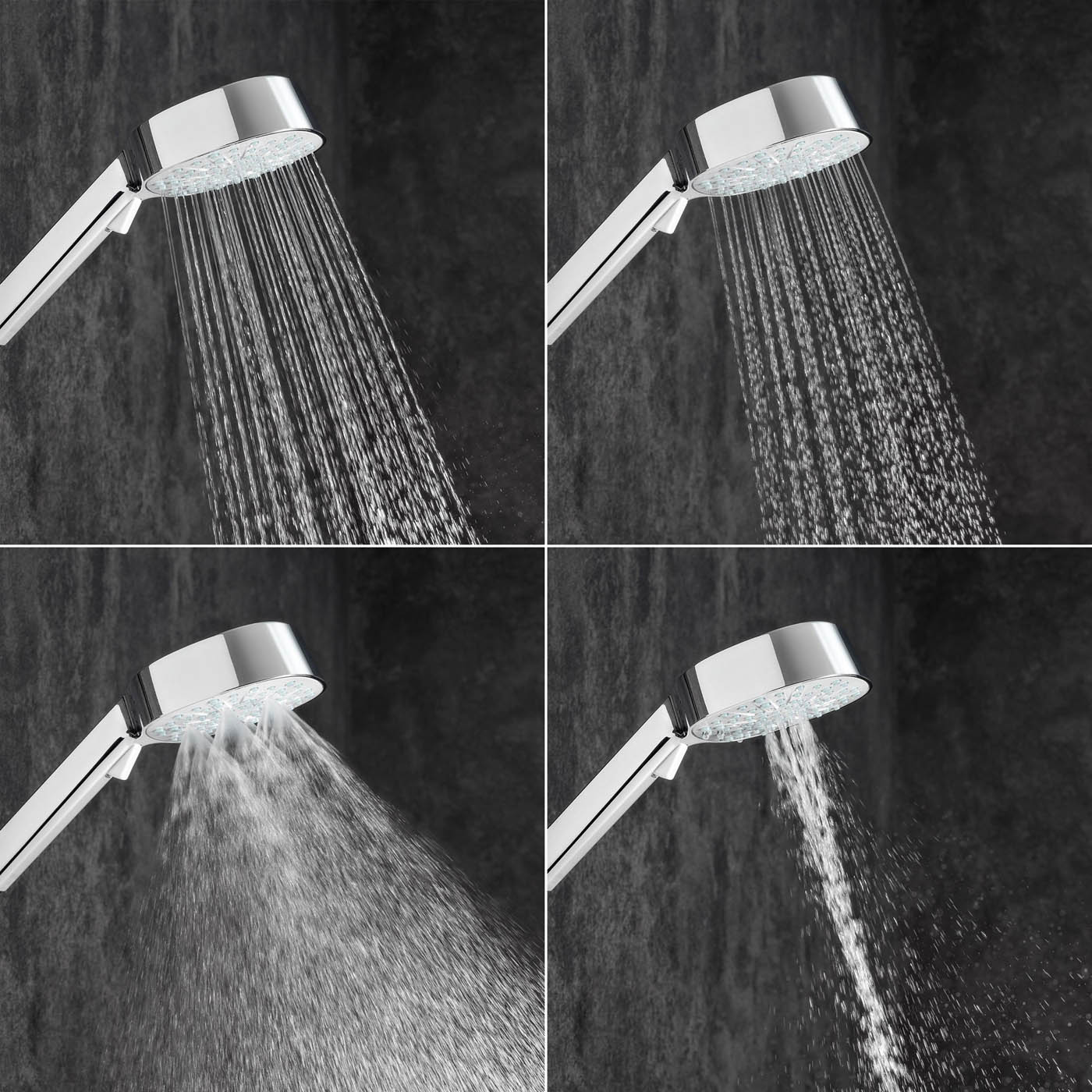 Mira Thermostatic Mixer Shower Chrome 4 Spray Pattern Square Head Modern - Image 7