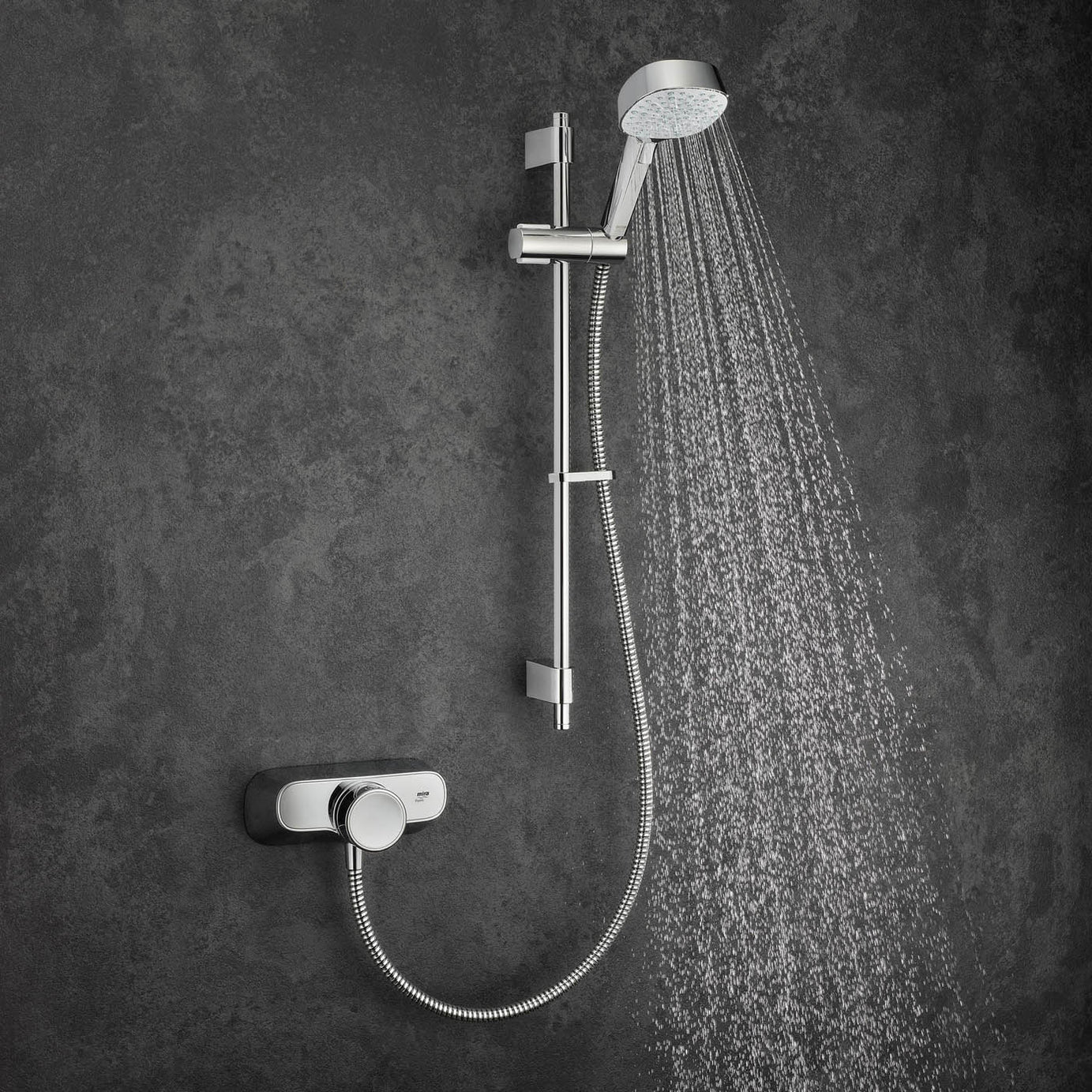 Mira Thermostatic Mixer Shower Chrome 4 Spray Pattern Square Head Modern - Image 8