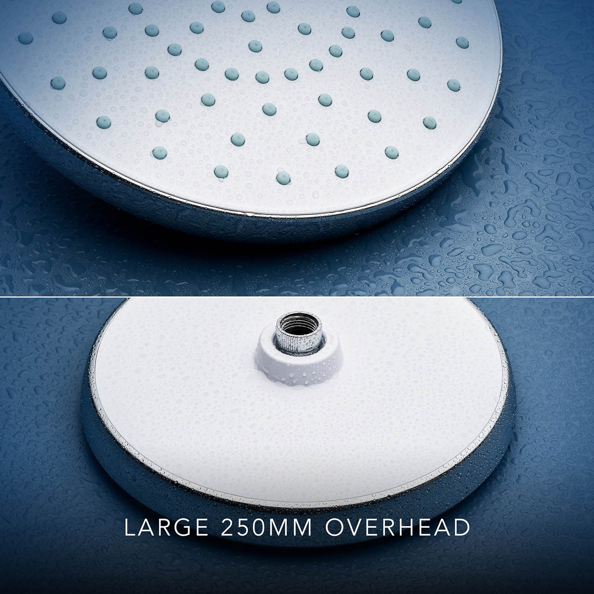 Mira Electric Shower 9kW Gloss White 4 Spray Pattern Round Twin Head Bathroom - Image 10