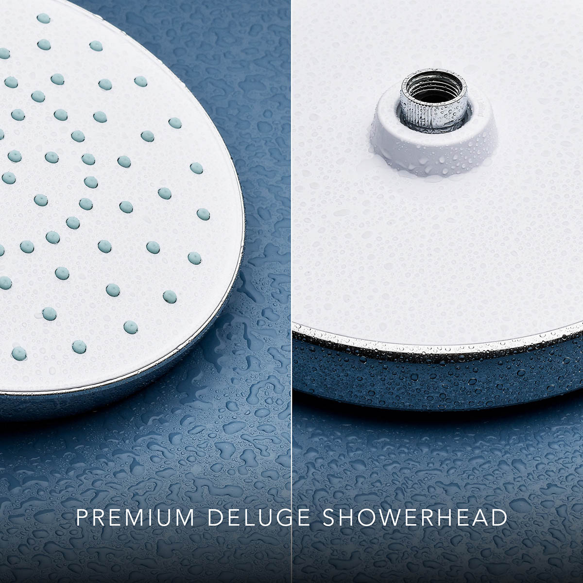 Mira Electric Shower 9kW Gloss White 4 Spray Pattern Round Twin Head Bathroom - Image 7