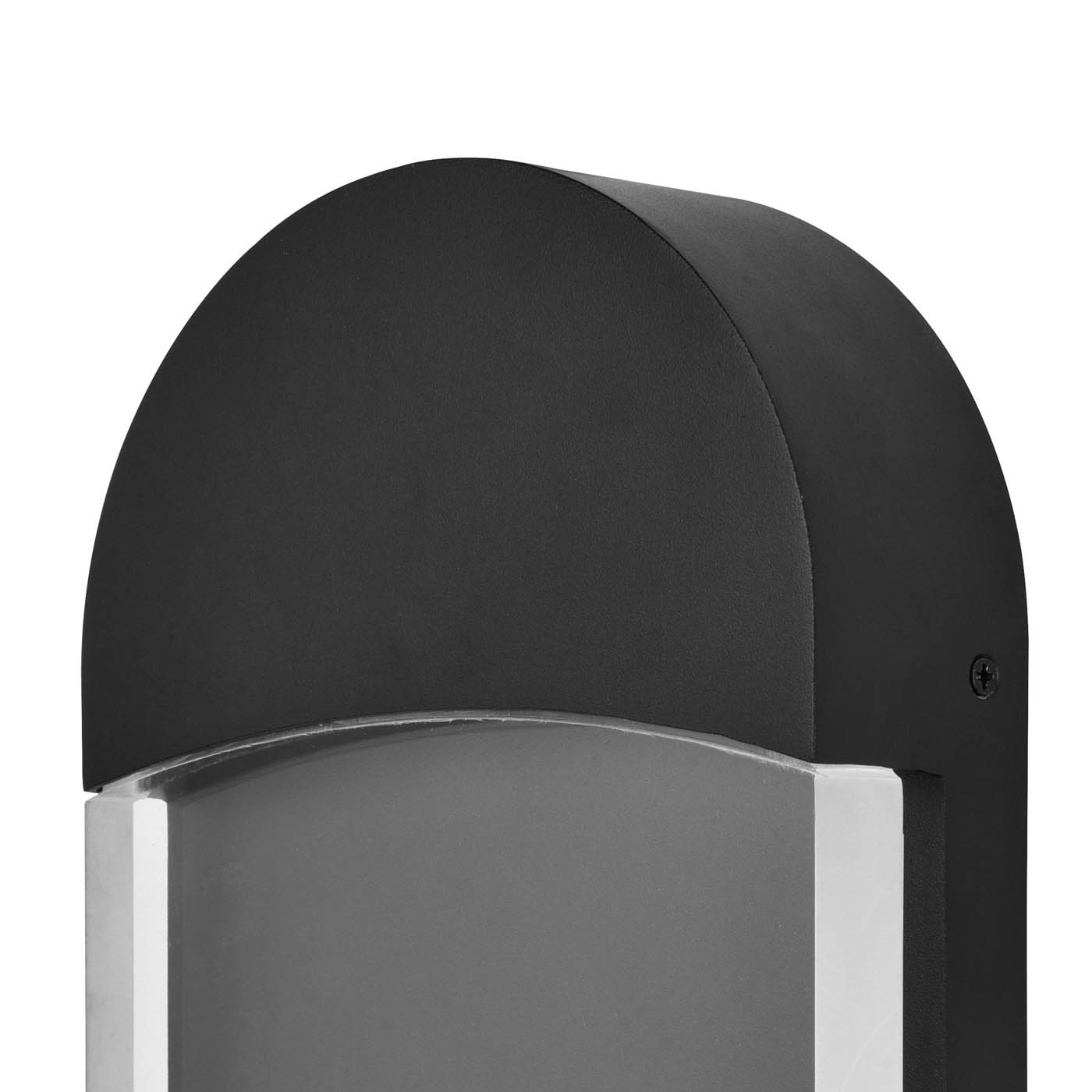 Outdoor Wall Light Matt Black Integrated LED Patio Porch Waterproof 400lm - Image 3