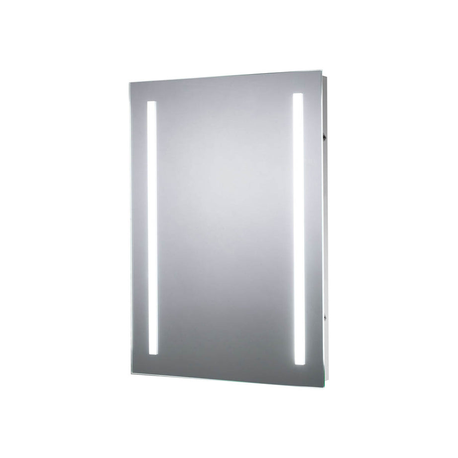 Sensio Bathroom Mirror Illuminated LED Frameless Rectangular (H)70cm (W)50cm - Image 1