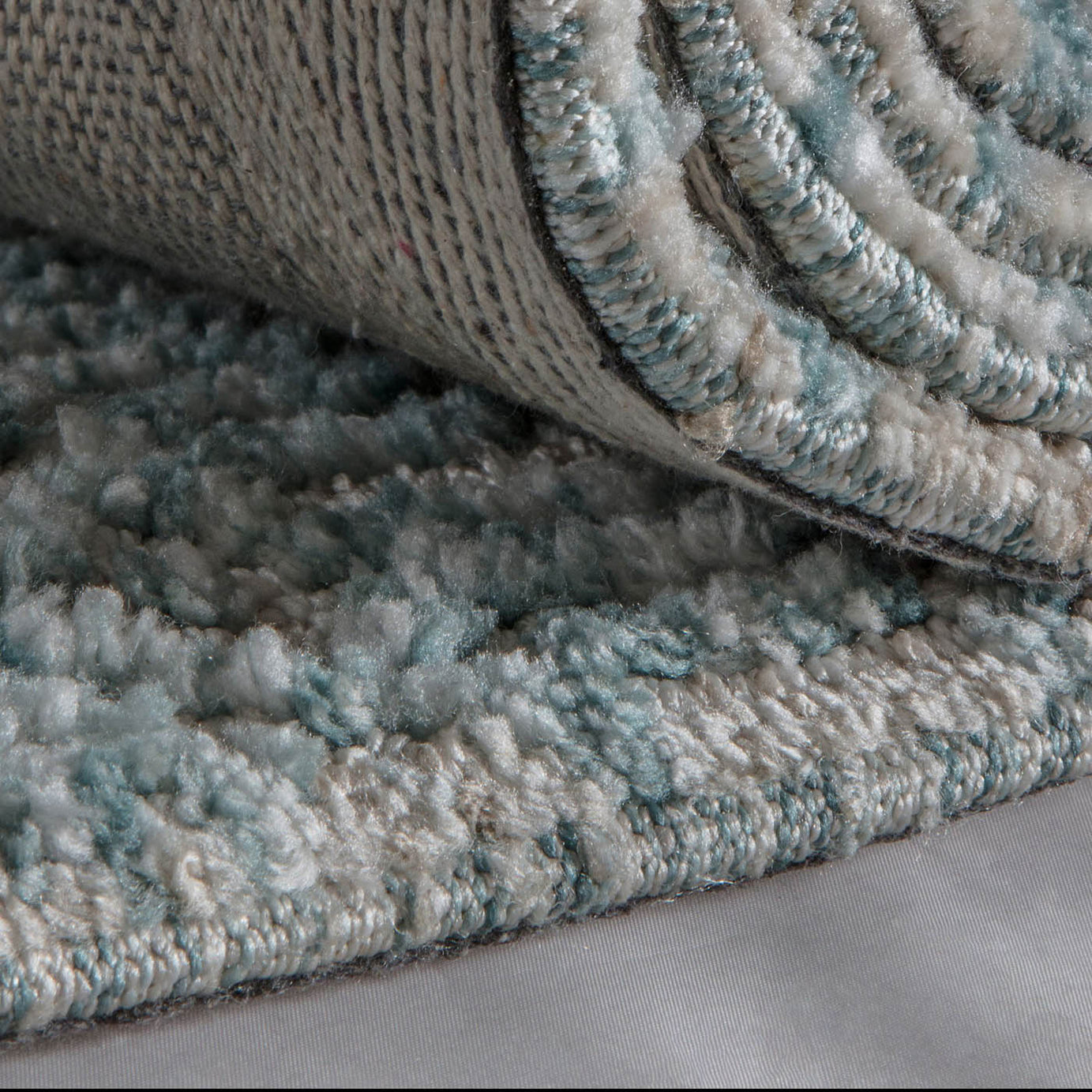 Medium Rug Teal Patterned Soft Bedroom Living Room Floor Mat (L)170cm x (W)120cm - Image 6