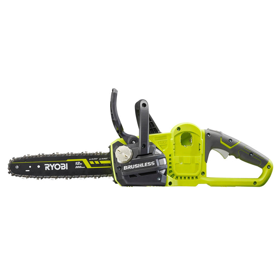 Ryobi Chainsaw Cordless 18V 4Ah Li-Ion RCS1830-140B 300mm Garden Wood Cutter - Image 1