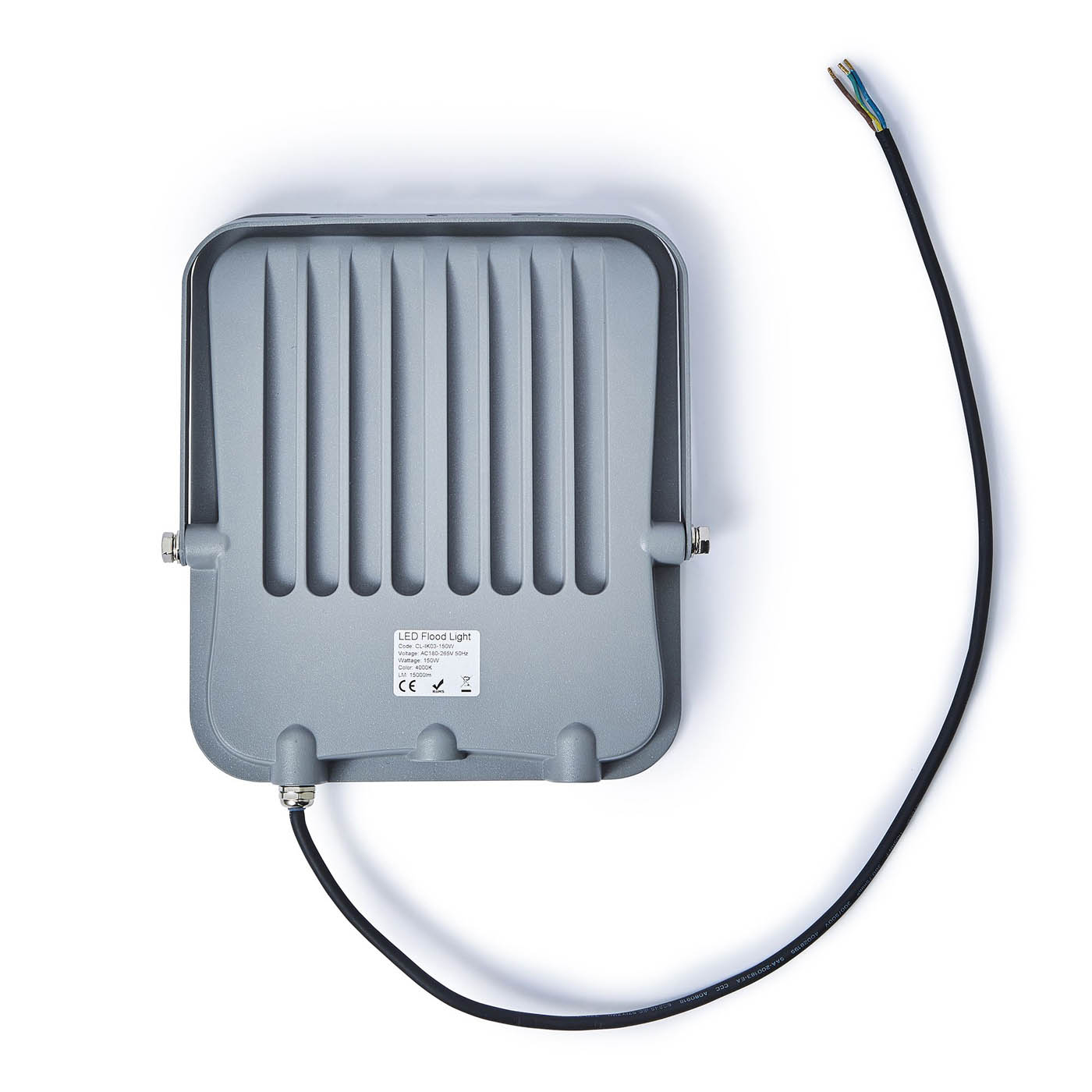Stanley Floodlight Cool daylight LED IK10 Black Mains-powered Slimline 16500lm - Image 5
