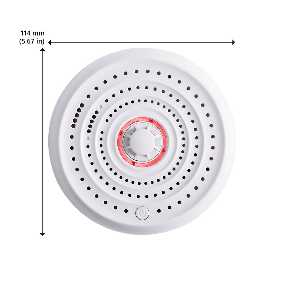 SAFE-TECH Interlinked Heat Alarm Wireless AJ-718i Lithium Battery White - Image 3
