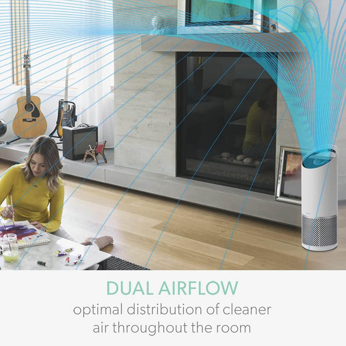 Leitz TruSens Air Purifier Z-2000 With SensorPod Air Quality Monitor White - Image 6