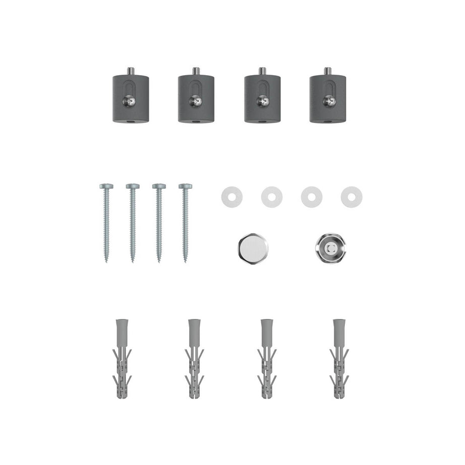 Designer Radiator Anthracite Thermodynamic Vertical Flat Panel (H)180x(W)48cm - Image 4