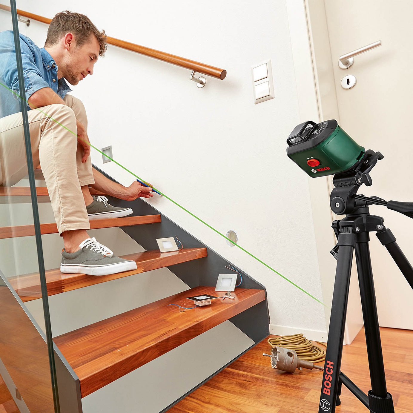 Bosch Green Self-levelling Laser level - Image 7