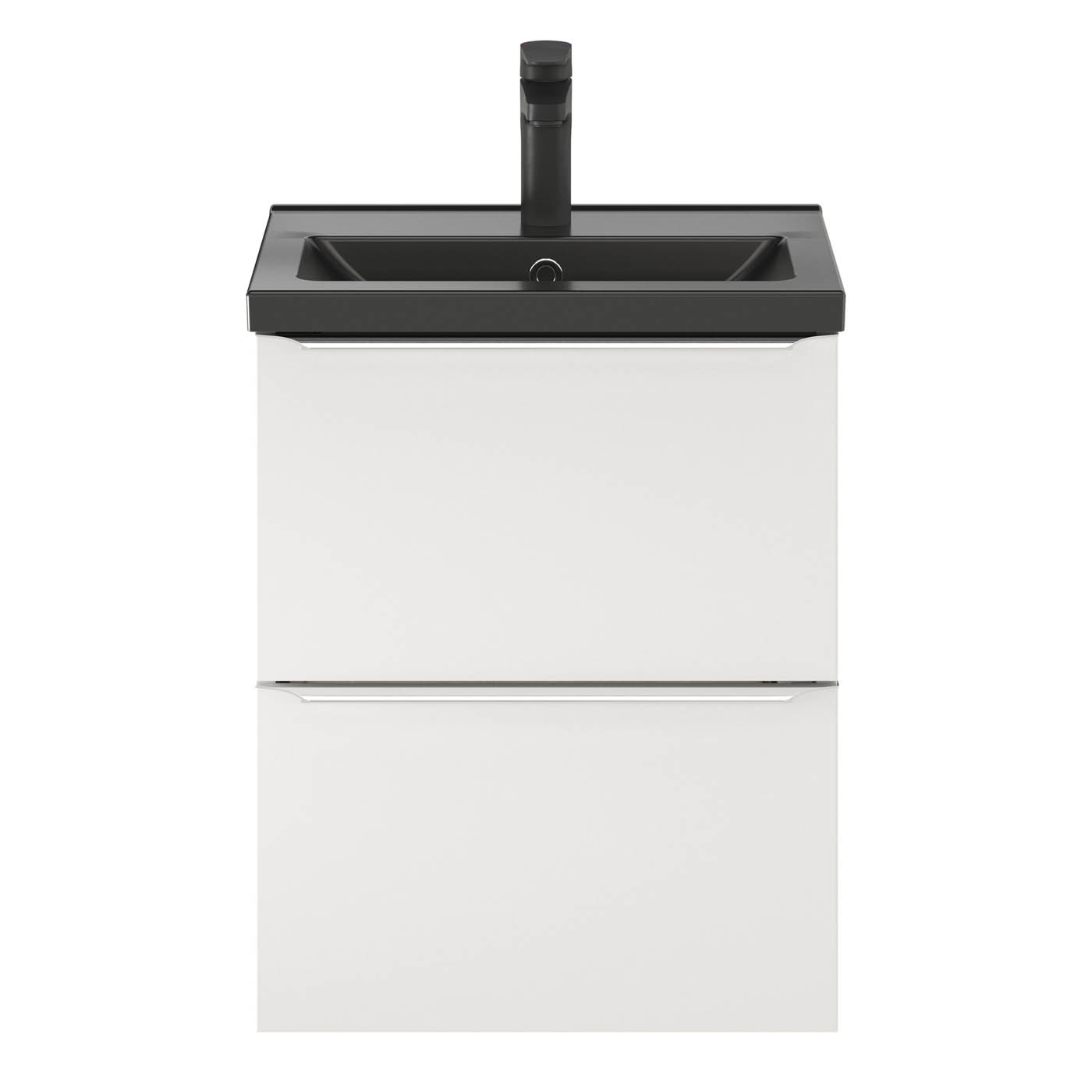 Bathroom Cabinet Soft Close Slimline Gloss White Wall Mounted Modern 600x500mm - Image 8