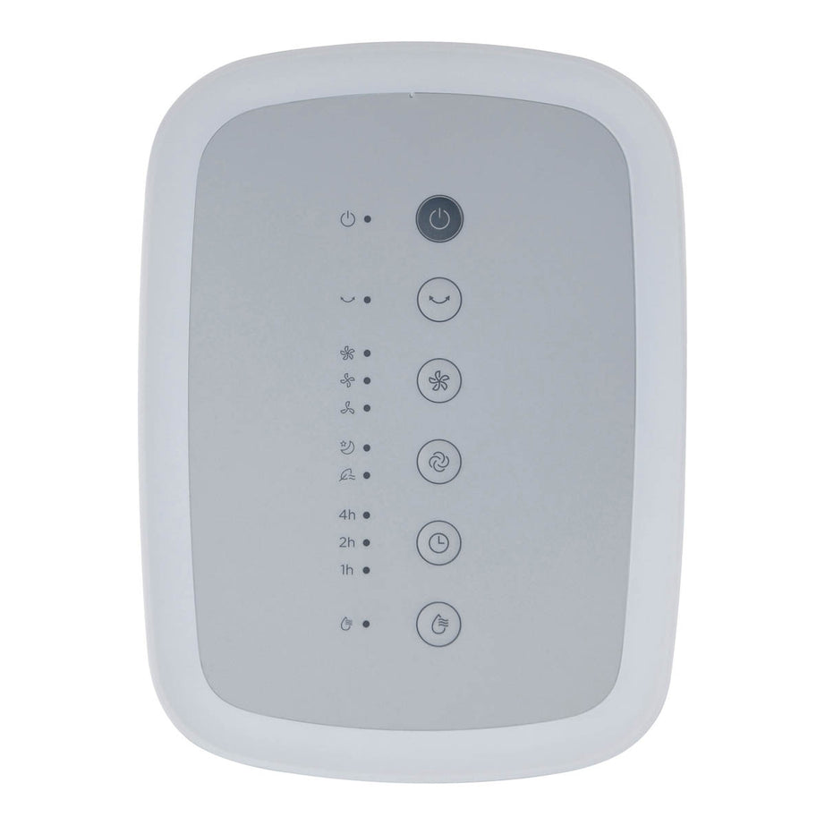 Tower Fan Air Cooler White Remote Control Powerful Oscillating LED Timer (H)85cm - Image 6