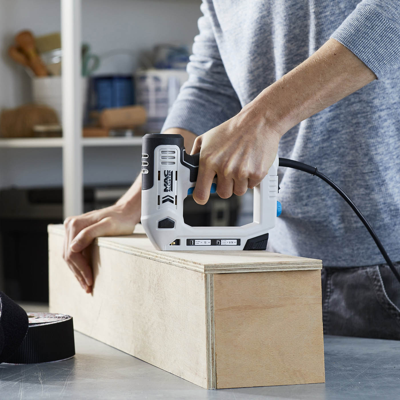 Mac Allister Nail Gun And Stapler Electric MCB969NST 15mm Second Fix Straight - Image 2