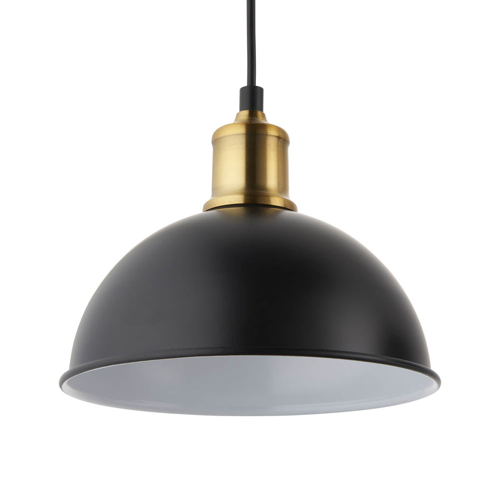 Pendant Ceiling Light Hanging Adjustable Height Dimmable Matt Black Modern 6W - Image 4
