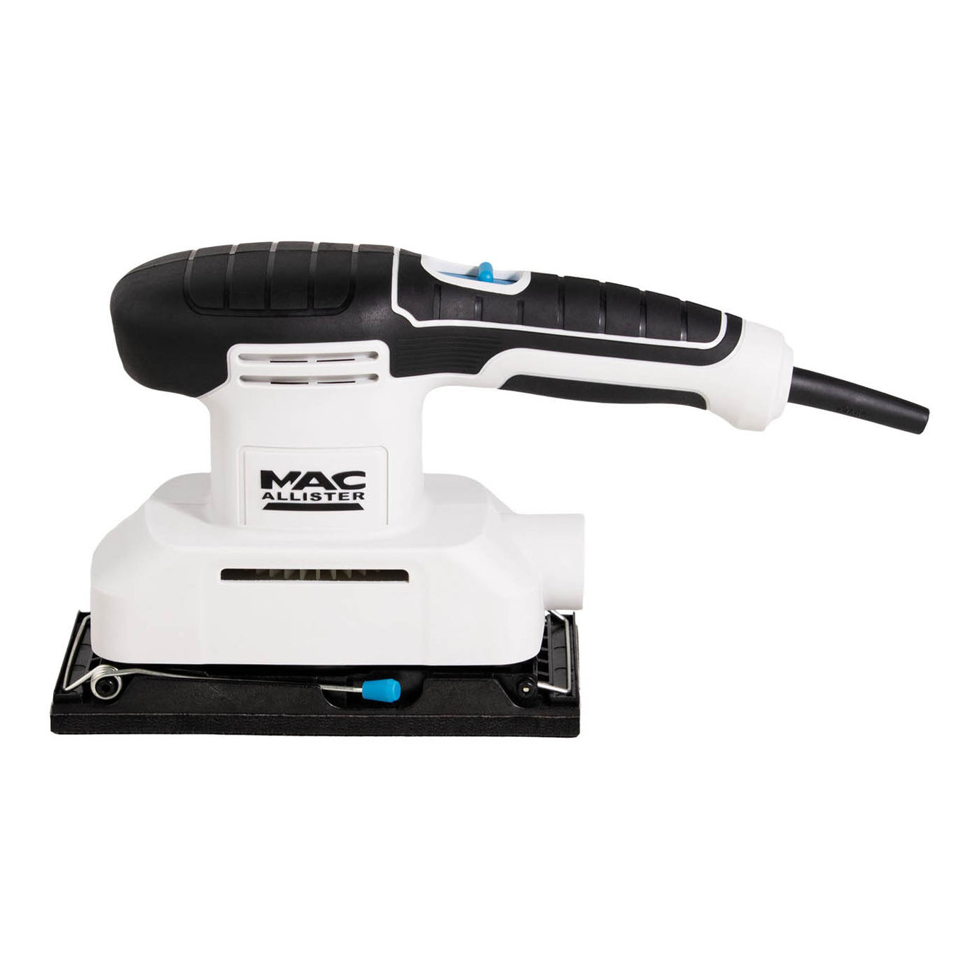 Mac Allister 1/3 Sheet Sander Electric MCB997SDR Soft Grip Compact 200W - Image 3