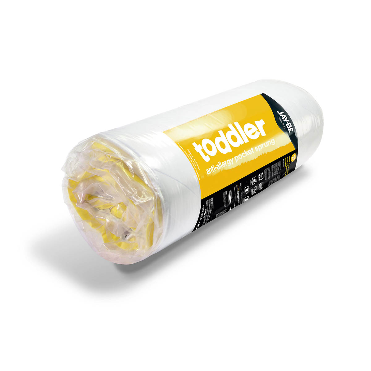 Jay-Be Toddler Mattress Junior Pocket Sprung Hypoallergenic Breathable 140x70cm - Image 6