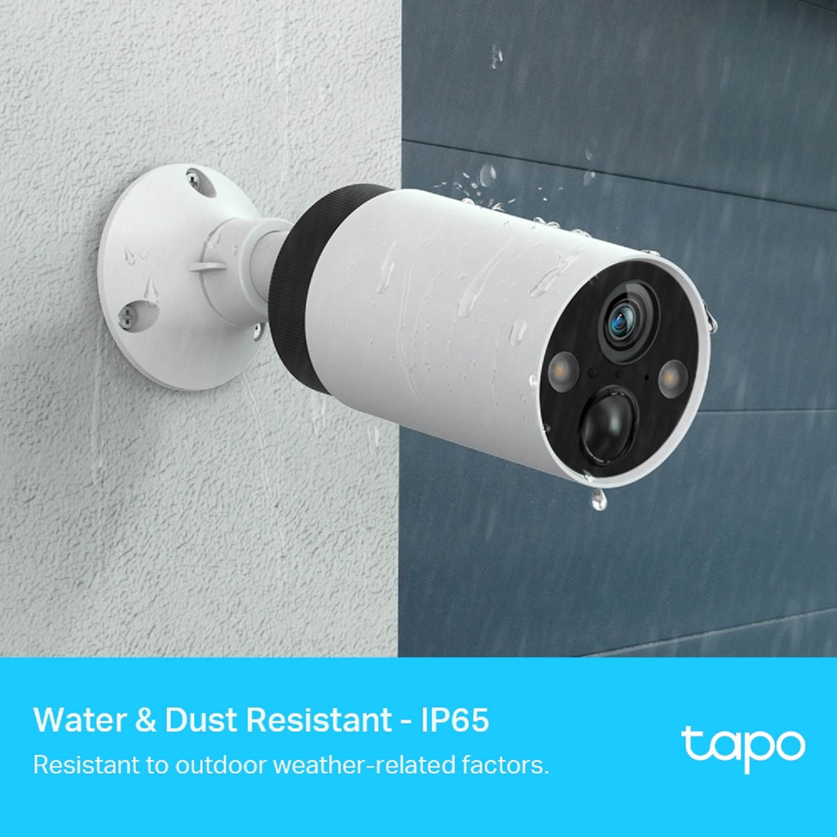 Tapo Camera Indoor Outdoor 2K QHD Smart Wireless White Home Security 2 Pack - Image 2
