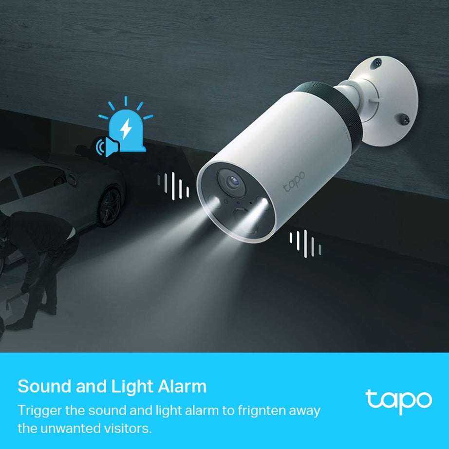 Tapo Camera Indoor Outdoor 2K QHD Smart Wireless White Home Security 2 Pack - Image 5