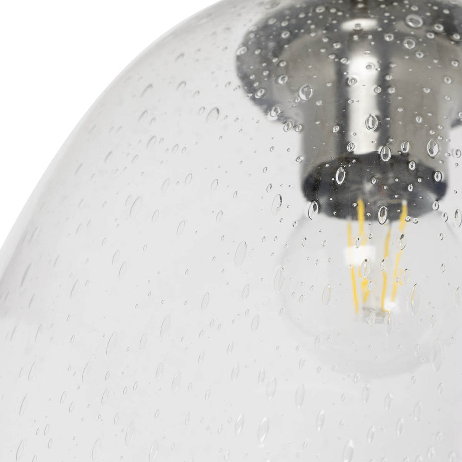 Inlight Pendant Ceiling Light LED Satin Nickel Effect Industrial (Dia)250mm - Image 6