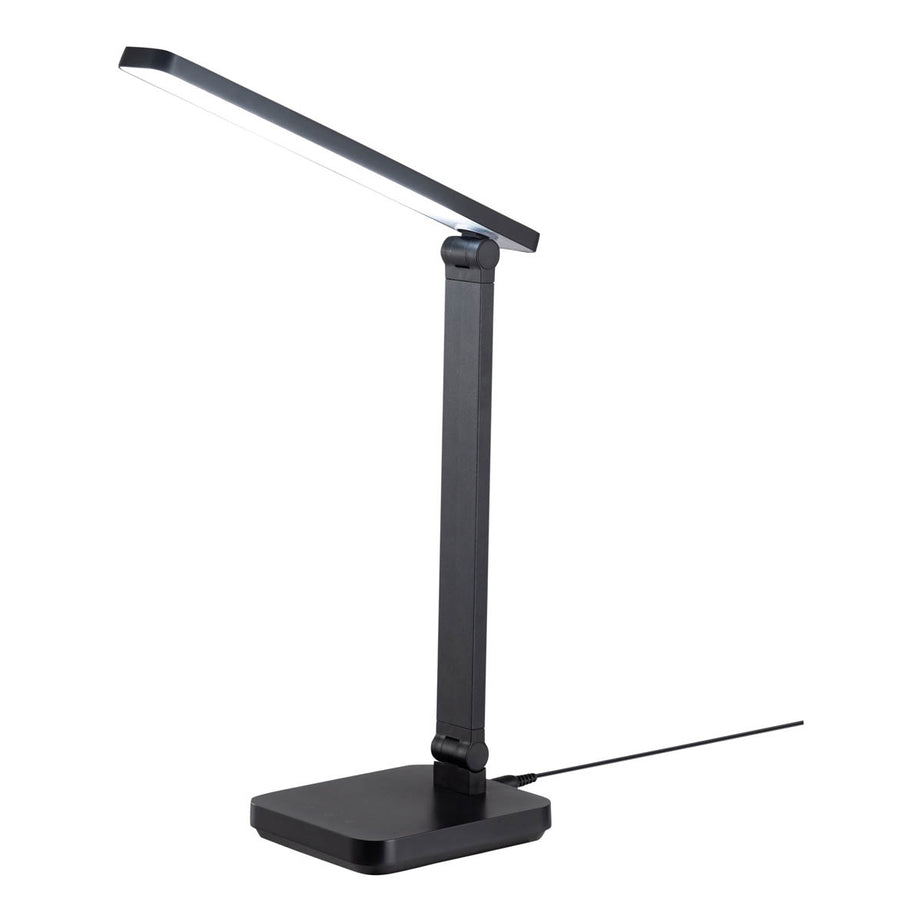 LED Table Lamp Matt Black Dimmable 350lm Touch Control Living Bedroom Office - Image 7