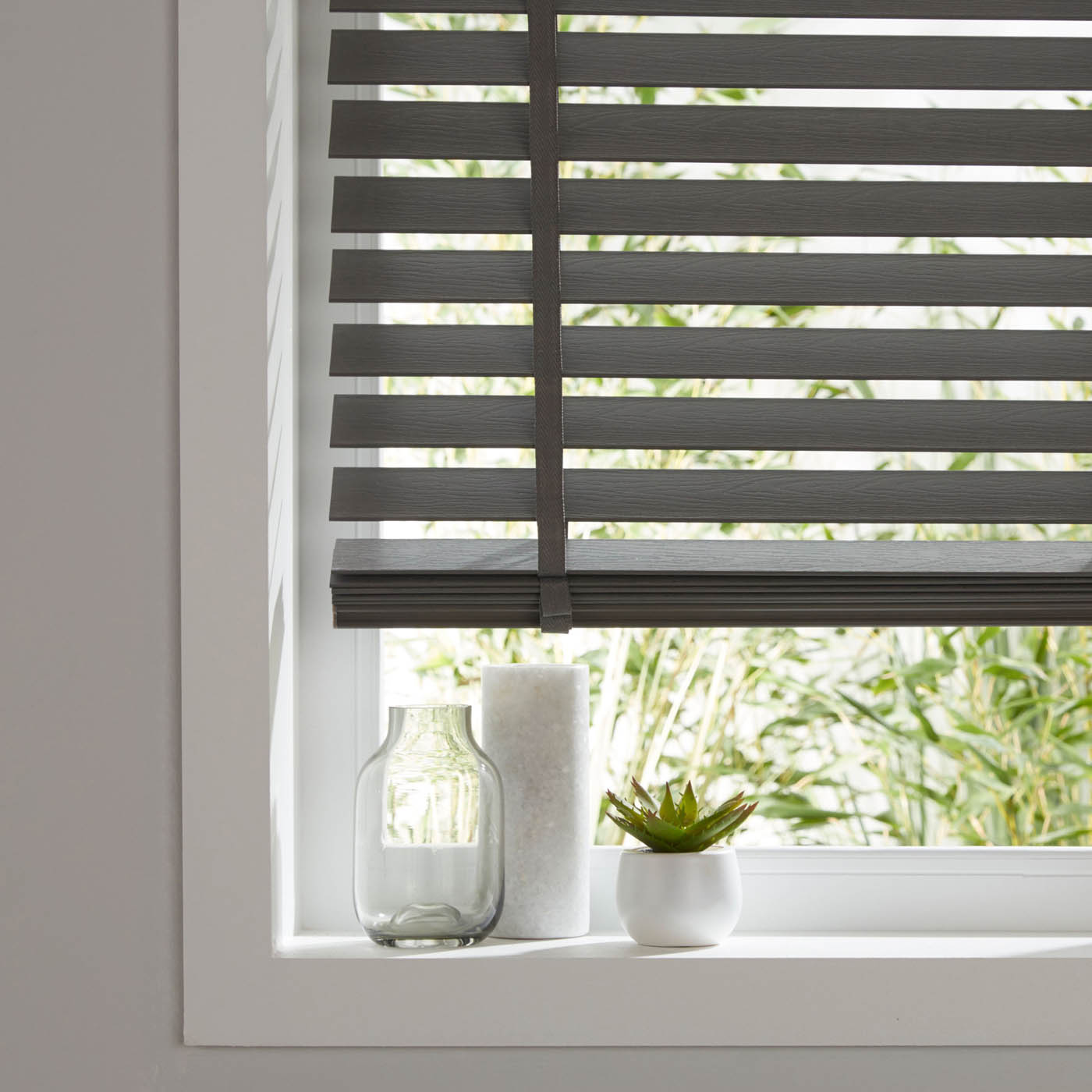 Venetian Window Blinds Grey PVC Home Living Room Bathroom Modern 160x180cm - Image 5