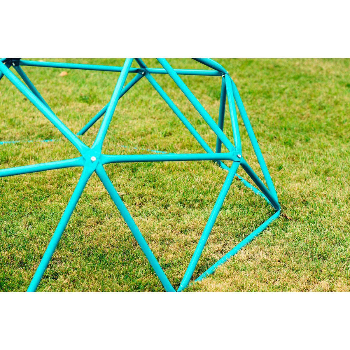 Kids Climbing Dome Metal Geo Frame Outdoor Weather Resistant 3+ (H)90(D)190cm - Image 9