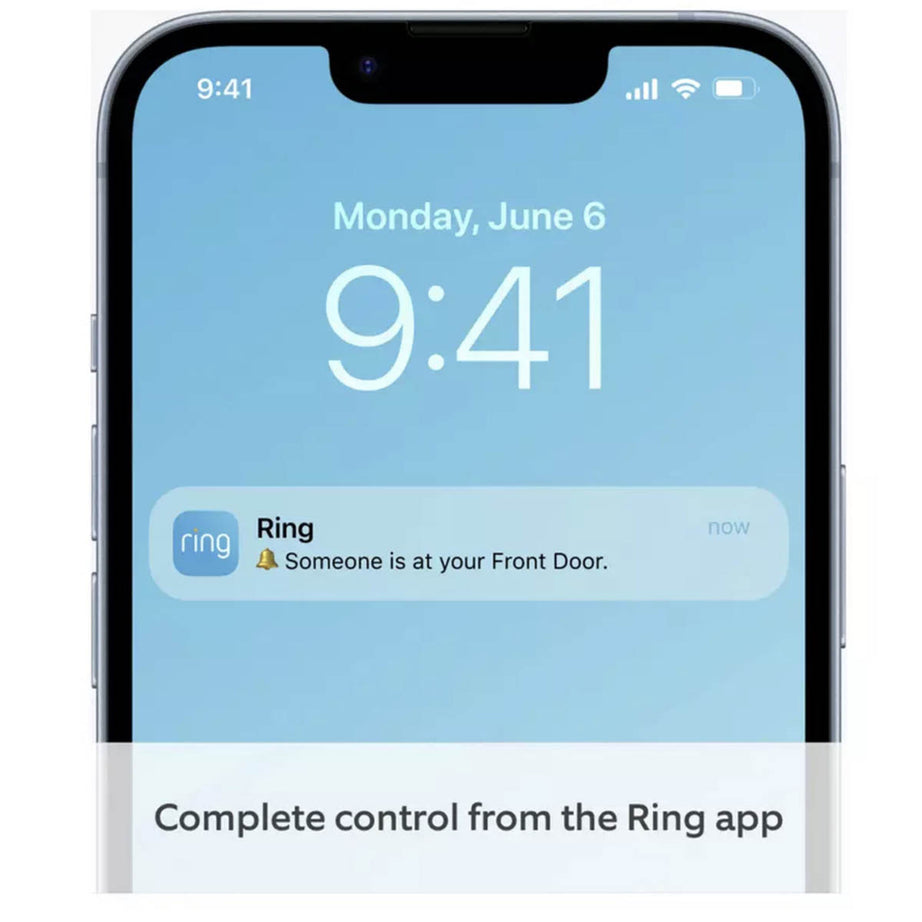 Ring Video Doorbell Smart Battery 1440p HD Motion Detection Satin Nickel - Image 6