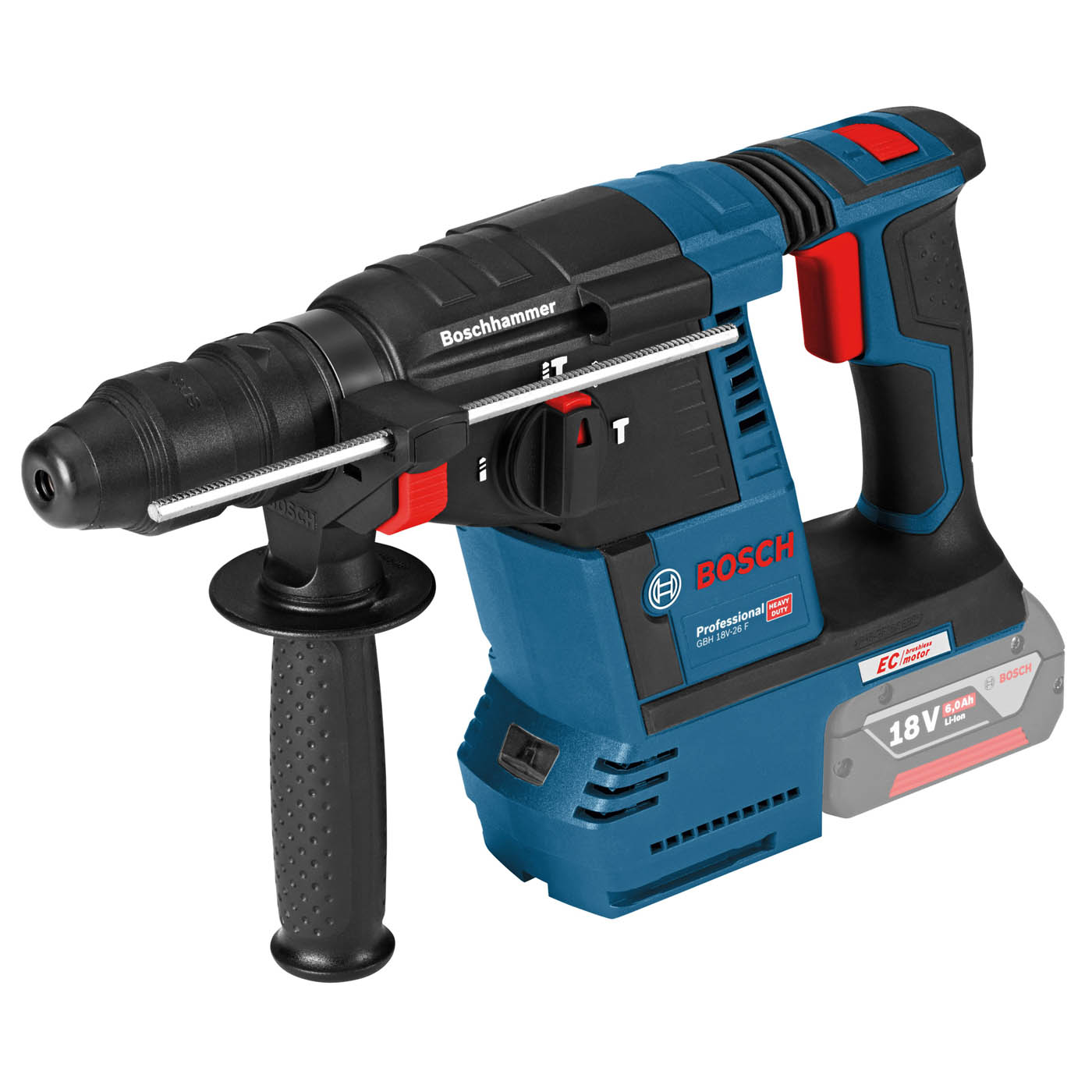 Bosch SDS Plus Drill Cordless 18V 2x8Ah GBH18V-26F Brushless Heavy Duty - Image 1