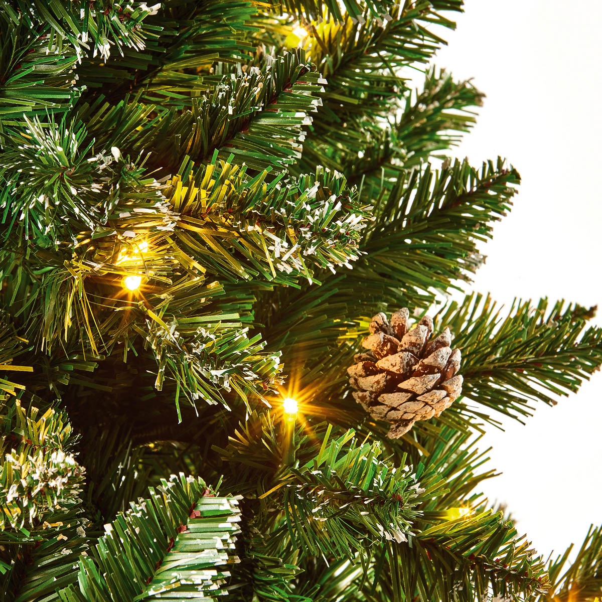 Christmas Tree Artificial Green Pre-lit Colour Changing LED Indoor Durable 6ft - Image 7