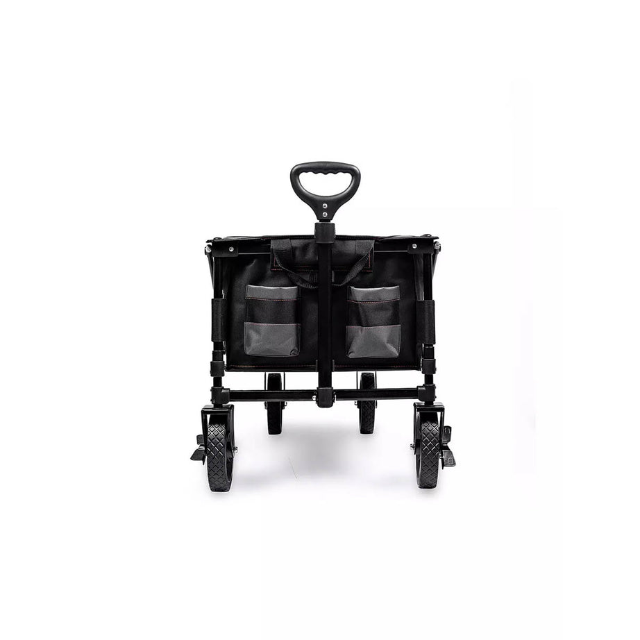 Black+Decker Collapsible Wagon Garden Cart Trolley Wheelbarrow Folding 80kg - Image 2