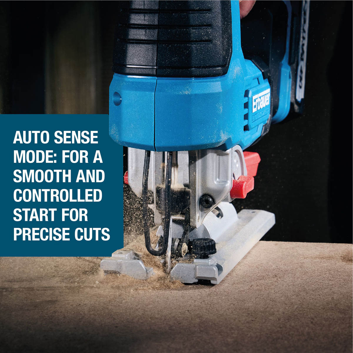 Erbauer Jigsaw Cordless 18V Li-Ion ERI1087JSW Brushless Soft Grip Body Only - Image 5