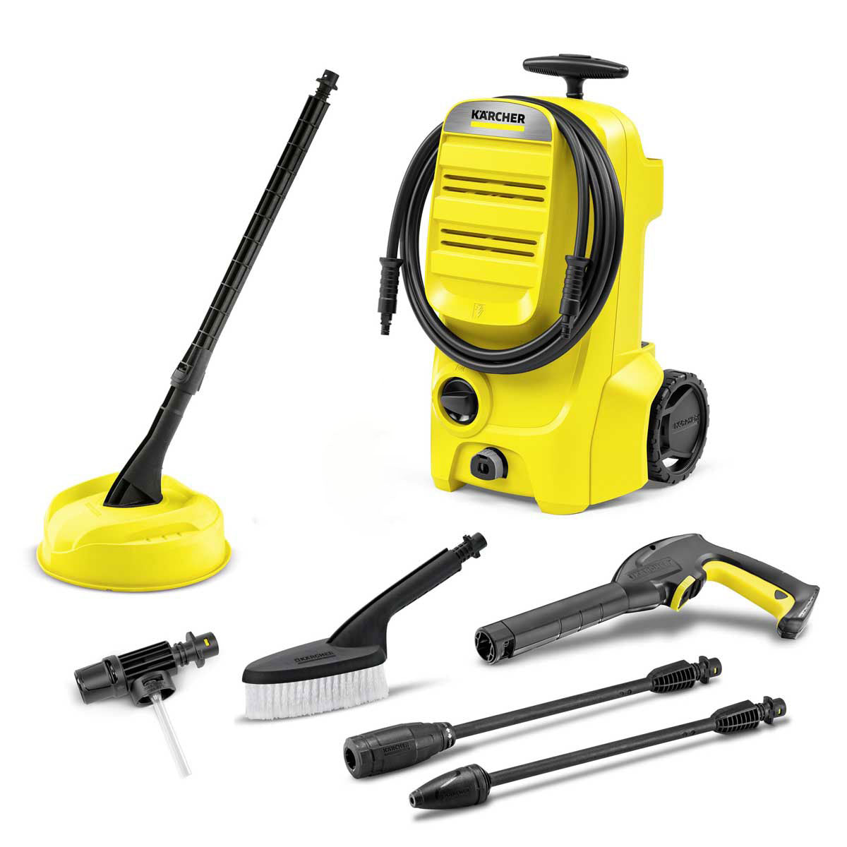 Karcher K3 Classic Pressure Washer Patio Car Jet Wash Cleaner 1.6kW - Image 1