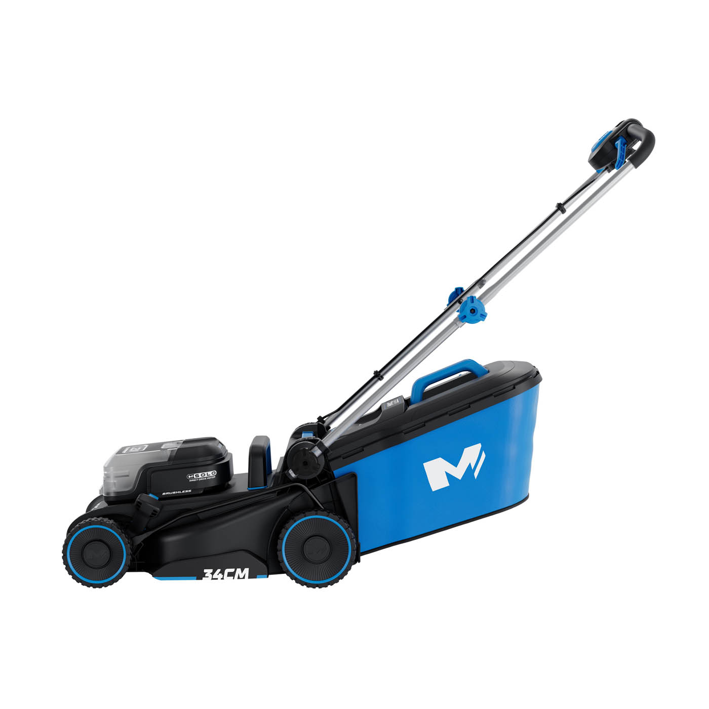 Mac Allister Rotary Lawnmower MCI1189LWM Cordless Lightweight 18V 34cm Body Only - Image 2