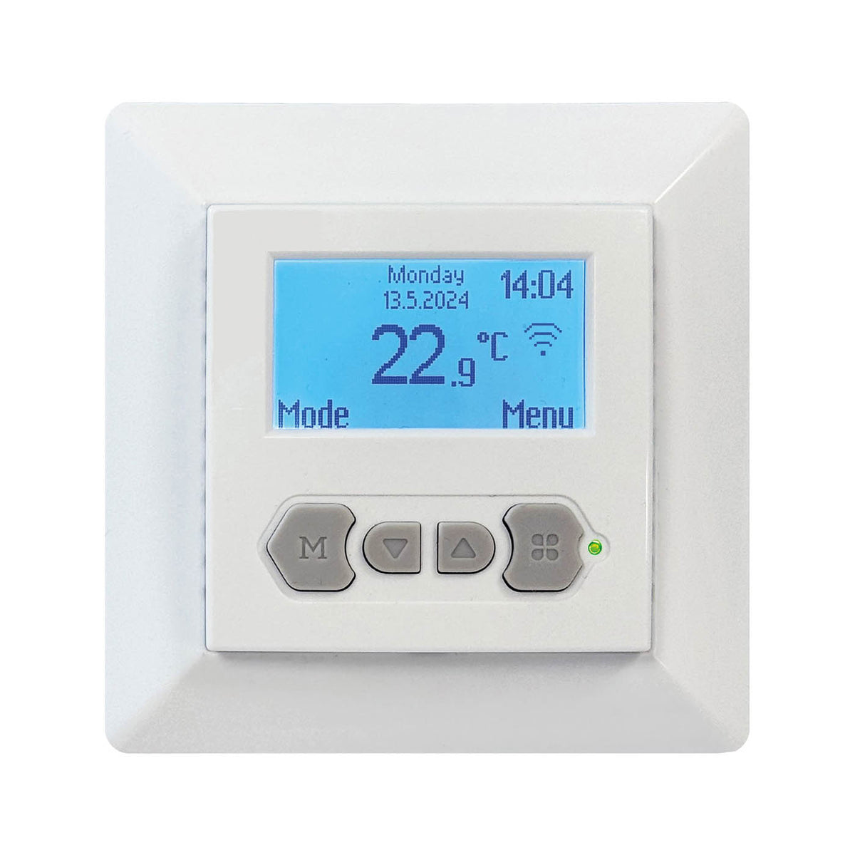 Klima Underfloor Heating Thermostat MIC2 Wifi Digital White Programmable - Image 6