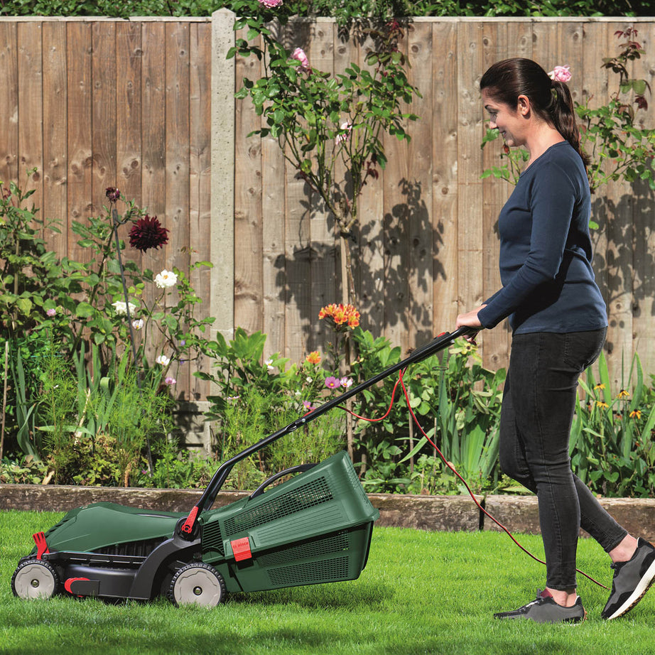 Bosch Lawnmower Electric UniversalRotak34-410 Rotary Garden Grass Cutter - Image 5