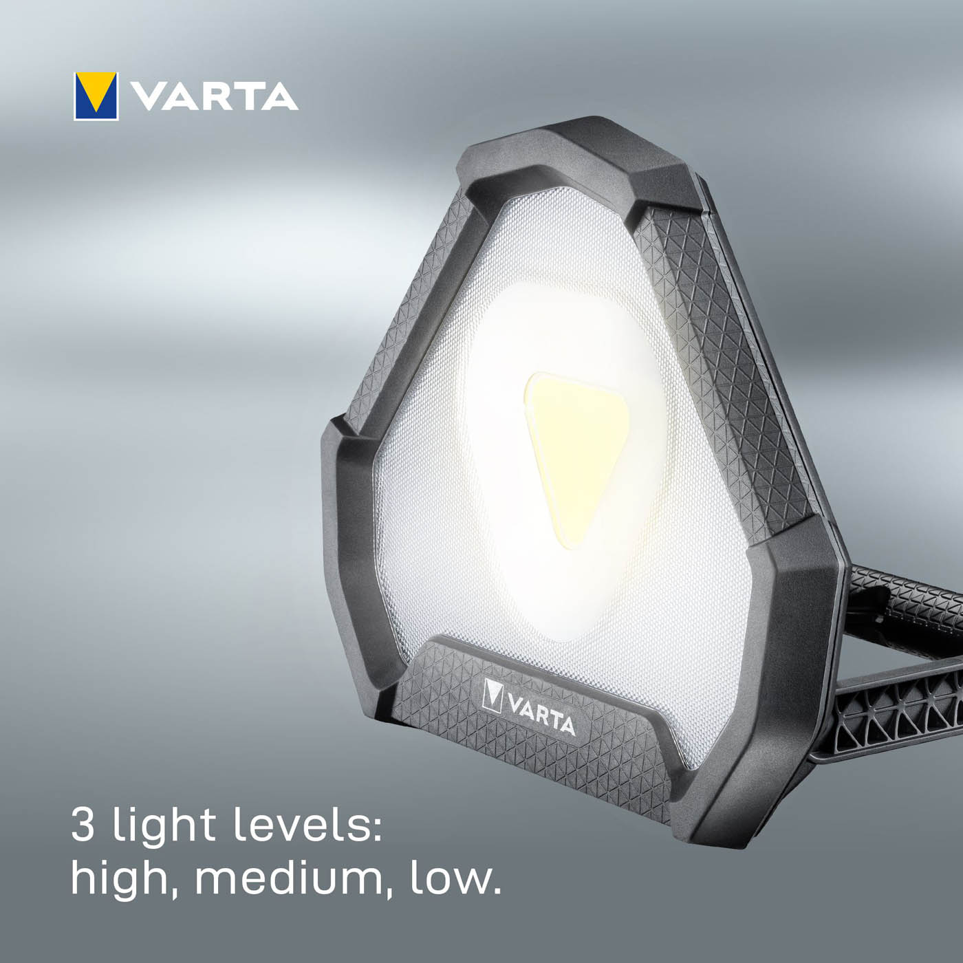 Varta Black Rechargeable 1450lm LED Battery-powered Inspection torch - Image 2