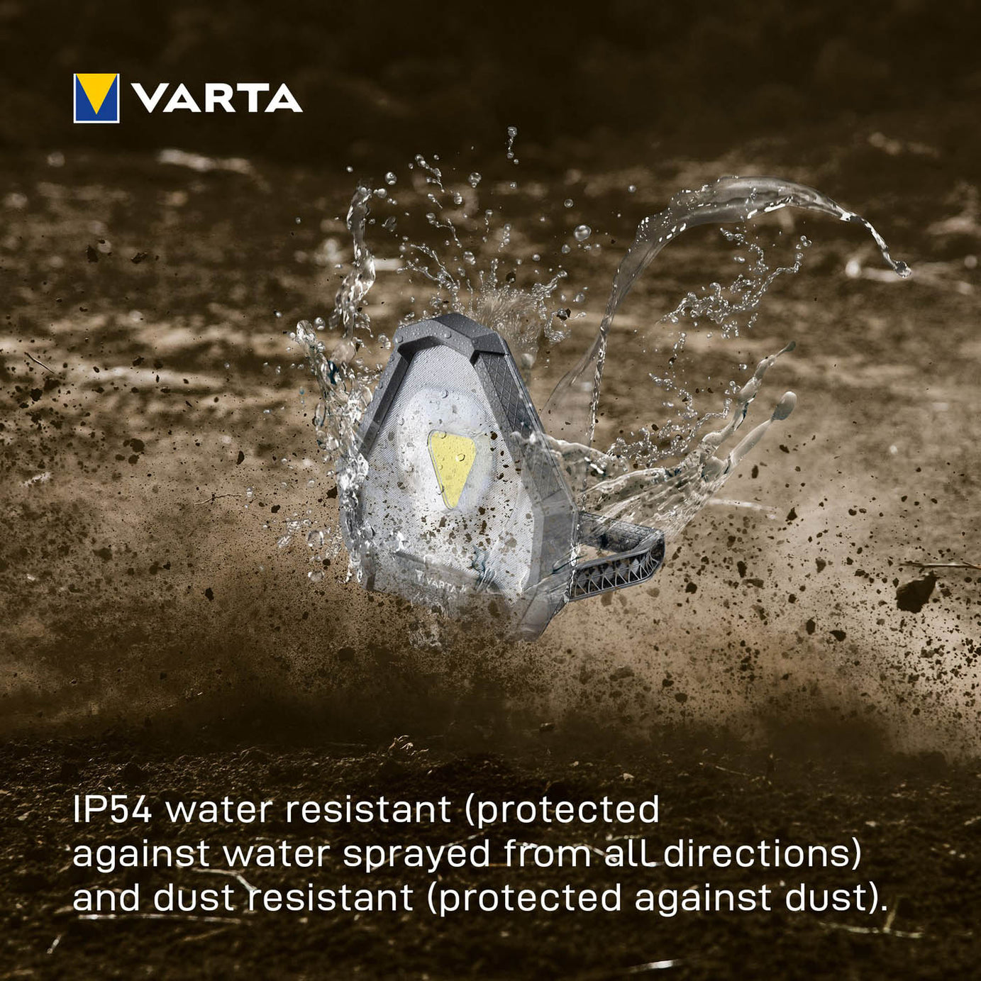Varta Black Rechargeable 1450lm LED Battery-powered Inspection torch - Image 7