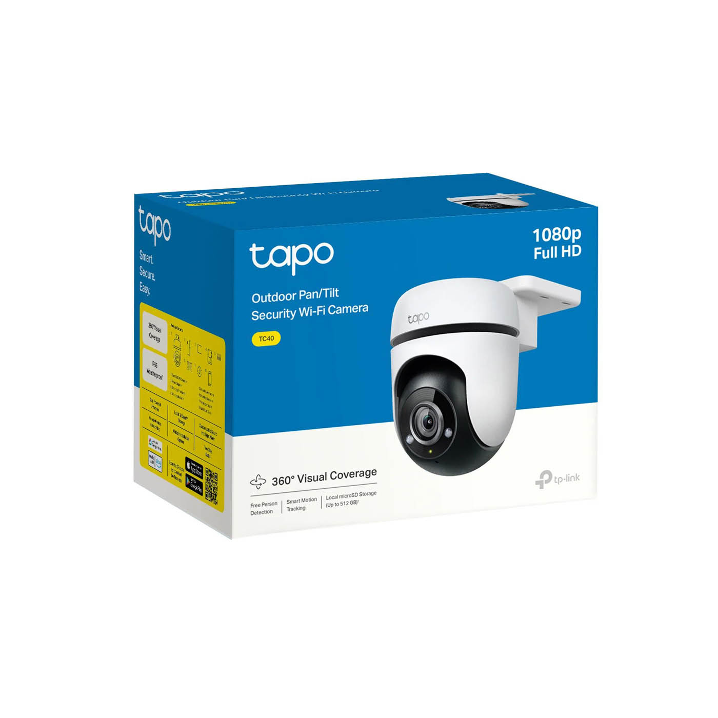 TP-Link Security Camera Tapo C500 Mains-powered All-in-one security system White - Image 4