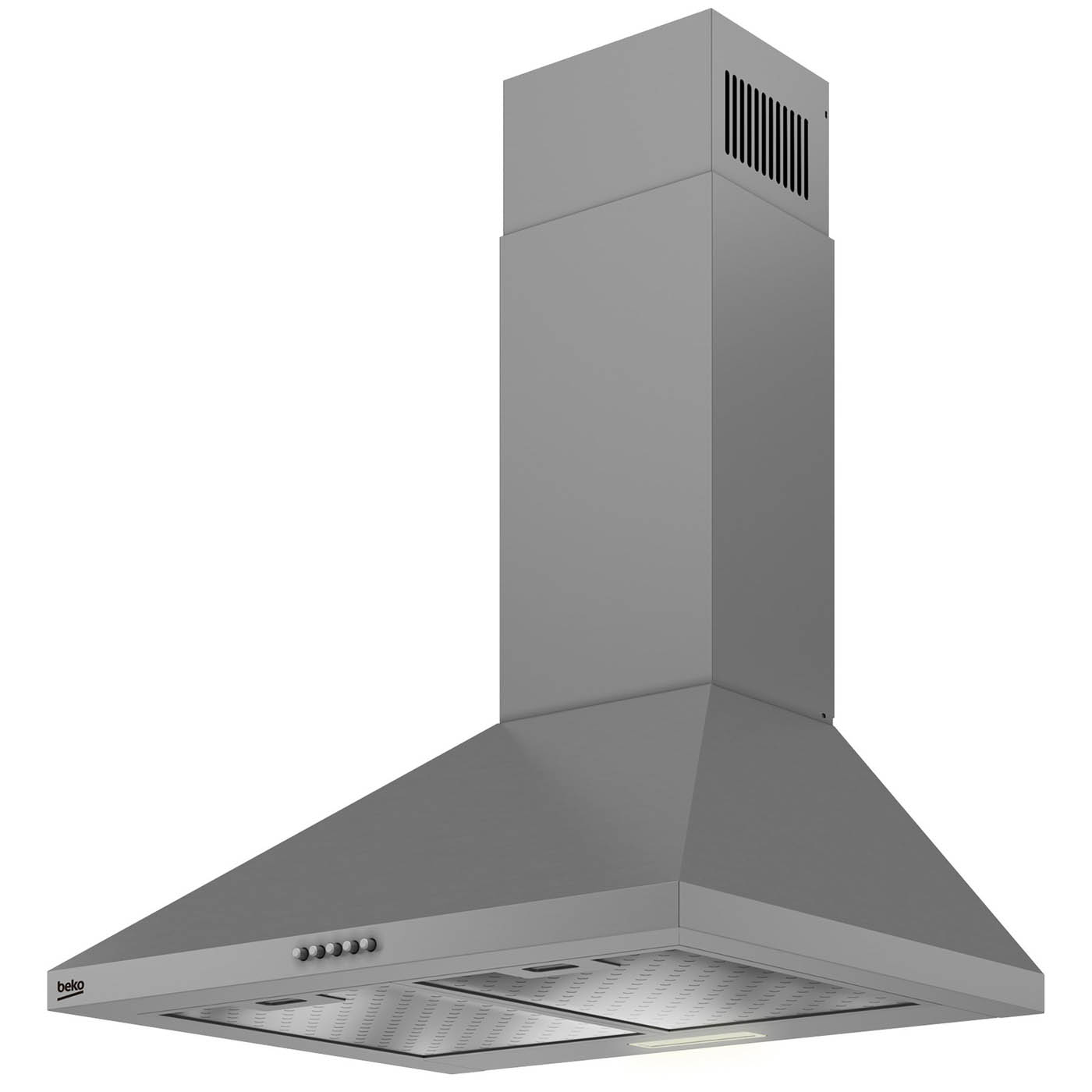 Beko HCP61422XH Stainless steel Chimney Cooker hood (W)59.8cm - Image 4